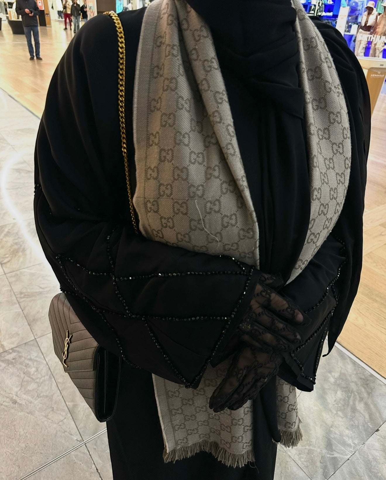 Abaya sparkle